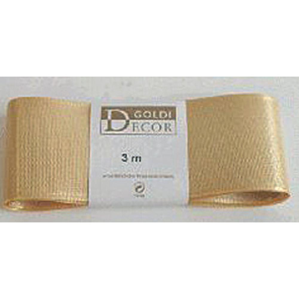 Basic Taftband 40 mmx3 m gold GOLDINA 1445040151003 (4008953070640)