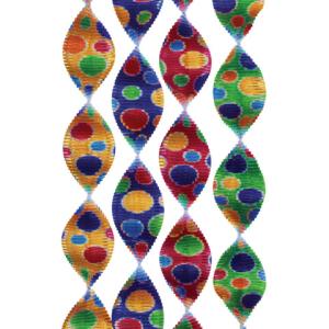 Girlande Rotorspirale Konfetti  5 cmx60 cm 4er Pack 4037 (4009775403715)