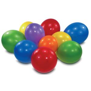 Luftballon regenbogenfarben sortiert 10 Stück 6435 (4009775643517)