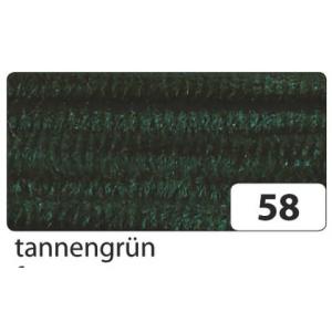 Chenilledraht 8 mm 10 Stück tannengrün FOLIA 77858 (4001868780581)