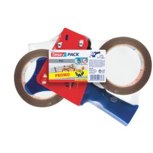 Verpackungsklebeband (Packhilfsmittel) pack PVC 66 mx50 mm braun TESA 57108-0-0 (4042448093363)