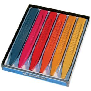 Siegellack 6 Stangen sortiert GUTENBERG 042055 (4006677420550)