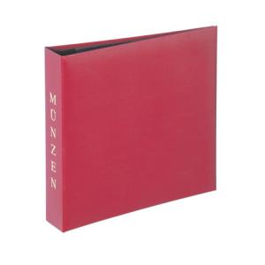Münzalbum Kunstleder weinrot PAGNA 30220-31 (4009212001153)