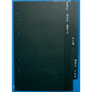 Ersatzeinlage Kompakt A6, Register A-Z BSB 02-0089 (4000867265495)