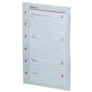 Ersatzkalendarium Pocket A7, 1 Woche 2 Seiten BSB 02-0072 (4000867011238)