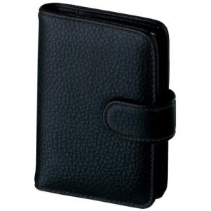 Terminplaner Mini A8, Softfolie geprägt schwarz BSB 02-0103 (4000867297144)