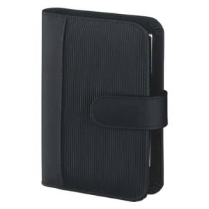 Terminplaner Pocket A7, Softfolie Rillendesign schwarz BSB 02-0210 (4000867238666)