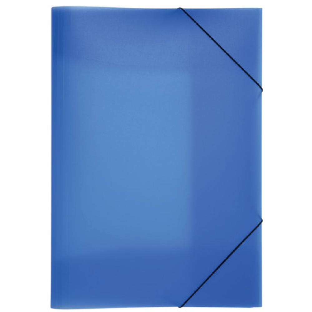 Gummizugmappe Lucy Basic A3, blau PP 3 Einschlagklappen PAGNA 21638-07 (4009212050267)