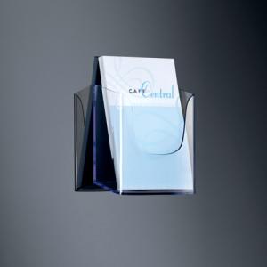 Wand-Prospekthalter acrylic mit 1 Fach glasklar für A5 SIGEL LH116 (4004360982149)