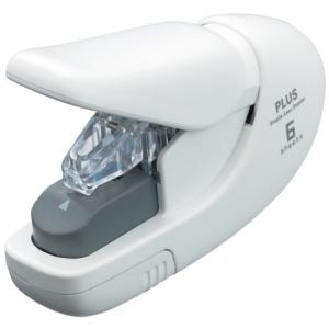 Heftgerät klammerlos bis 5 Blatt weiß PLUS JAPAN 31145 (4977564528980)