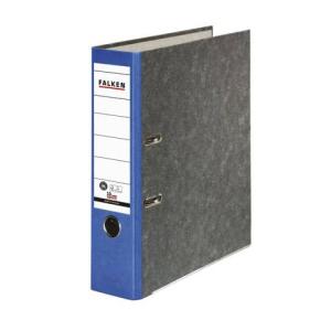 Recycling-Wolkenmarmor-Ordner A4, blauer Rücken 80mm Falken 80024607 (4014481118211)