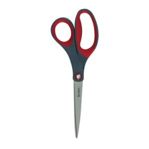Präzisionsschere 20 cm grau rot SCOTCH 1448 (4046719271344)