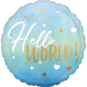 Folienballon Baby Boy blau  45 cm 3973001 (0026635397308)