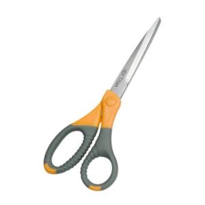 Schere Edelstahl 7 Zoll graugelb 18,0 cm Titan Plus WEDO 985 7 (4003801799896)