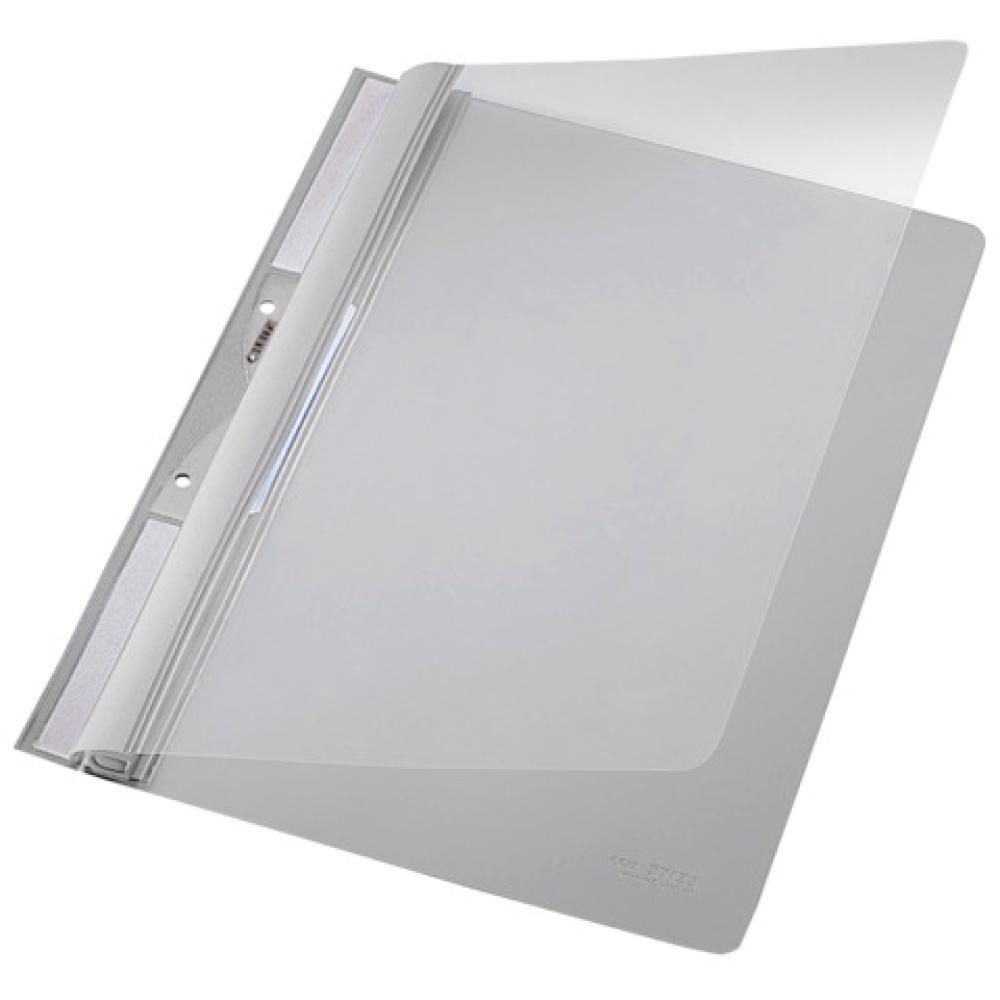4190 Einhängehefter Universal A4, 250 Blatt PVC grau Leitz 4190-00-85 (4002432308484)
