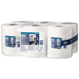 Wischtücher 2-lagig 23,5x34 cm weiß 6 Rollen a 125 m TORK 130044 (7322540183450)