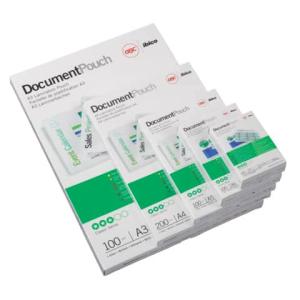 Laminiertasche A4, 80 Micron glänzend 100 Stück glasklar GBC IB585036 (0013465585036)