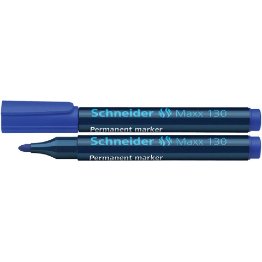 Permanentmarker Maxx 130 Rundspitze 1-3 mm nachfüllbar blau SCHNEIDER SN113003 (4004675006431)