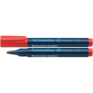 Permanentmarker Maxx 130 Rundspitze 1-3 mm nachfüllbar rot SCHNEIDER SN113002 (4004675006400)