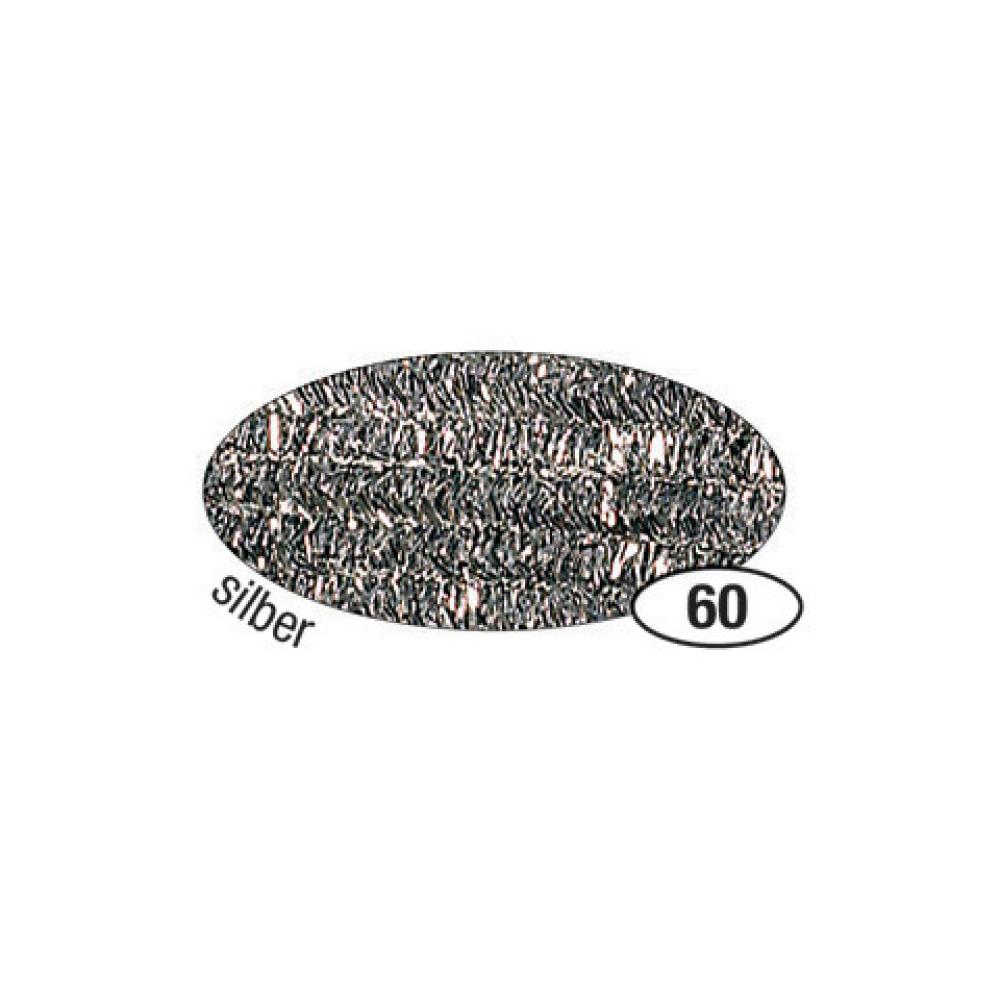 Chenilledraht 8 mm 10 Stück silber FOLIA 77860 (4001868780604)