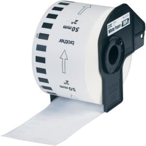 1 Brother Endlospapierrolle Für Etikettendrucker Dk-22223 Weiß 50,0 Mm X 30,48 M DK22223 (4977766654982)