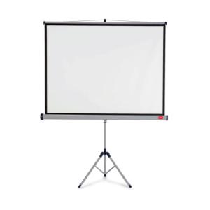 Projektionsleinwand mit Dreibeinstativ 2000x1513 mm Bildformat 4:3 NOBO 1902397 (5028252250306)