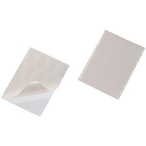 Selbstklebetasche POCKETFIX Größe:148x210mm oben offen transparent 5 Stück DURABLE 8094 19 (4005546803173)