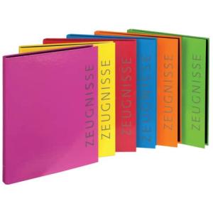 Ringbuch Zeugnisse sortiert A4, PVC 2-Mechanik Ring- 16 mm Veloflex 4144 301 (4000225042973)