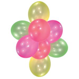 Luftballon Neon 10 Stück sortiert 9901839 (0013051733001)