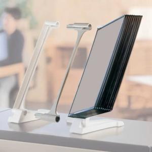 Erweiterungssatz für Sichttafel 10 Tafeln sortiert Halter anthrazit Q-CONNECT KF06010 (5705831060104)