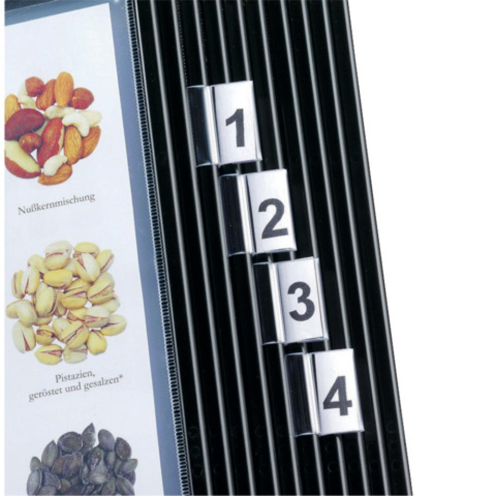 Erweiterungssatz für Sichttafel 10 Aufsteckreiter 25 mm Q-CONNECT KF04601 (5705831046016)