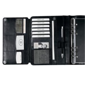 Manager-Planer A5, Nappaleder schwarz mit Magnetverschluss BIND T 500-1 (4021068050017)