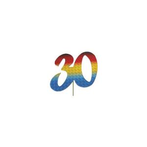 Jubiläumszahl 30 bunt 2514030 (4014983140307)