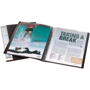 Sichtbuch DURALOOK A4, 10 Hüllen 9 mm schwarz DURABLE 2421 01 (4005546241128)