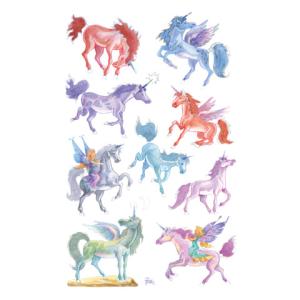 Z-Design Kinder Sticker Einhörner 2 Bogen 27 Sticker AVERY ZWECKFORM 53148 (4004182531488)