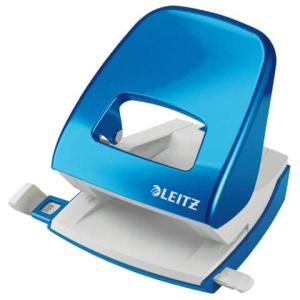 5008 Bürolocher NeXXt 30 Blatt blau metallic Blister Leitz 5008-20-36 (4002432392865)