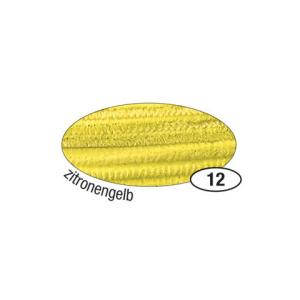Chenilledraht 8 mm 10 Stück zitronengelb FOLIA 77812 (4001868780123)