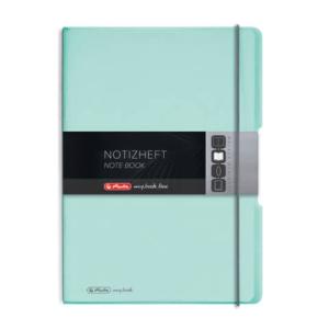 Schulheft Notizheft A4, kariert liniert 80 Blatt Motiv Minze HERLITZ 300003582 (4008110511887)