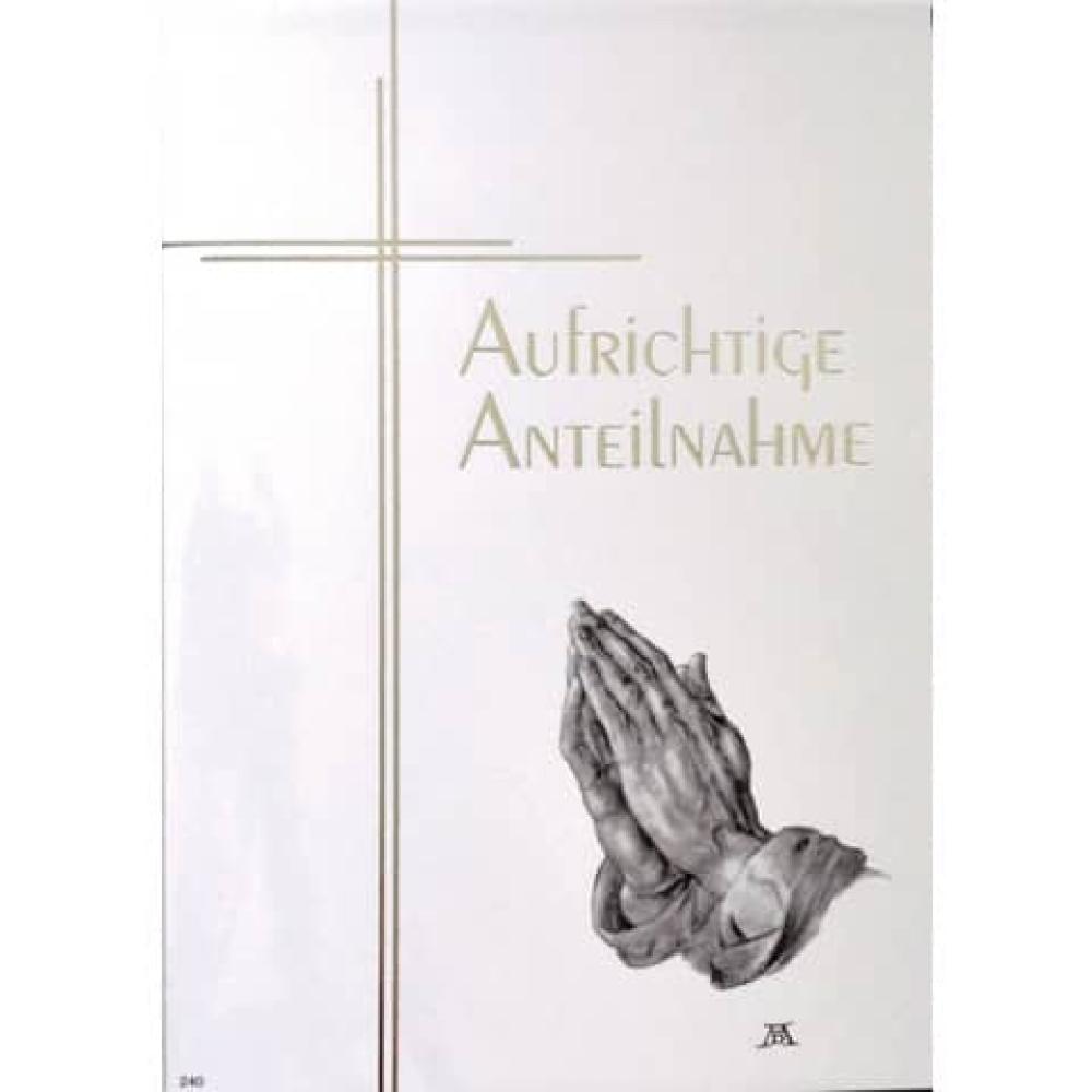 Trauerkarte inkl. Umschlag 81-P240 (9004546480242)