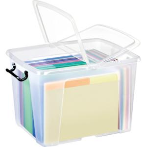 CEP Aufbewahrungsbox strata, 40 Liter, transparent cep XW674-CLR/CLR-C (5021711039542)