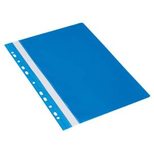 Schnellhefter A4, Multilochung PVC blau Donau 1704001-10 (9003106568765)