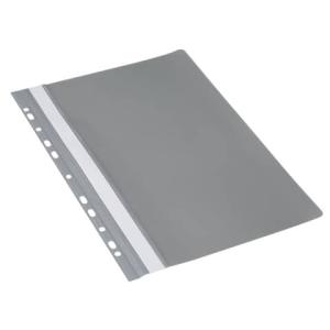 Schnellhefter A4, Multilochung PVC grau Donau 1704001-13 (9003106568857)