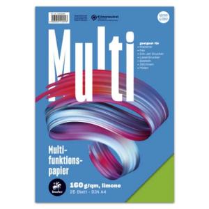 Multifunktionspapier 7X PLUS A4, 160 g qm limone 25 Blatt STAUFEN STYLE 734051699 (4006050516993)