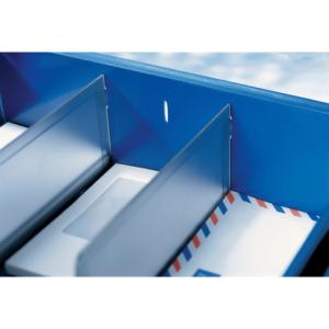 5262 Trennwand für Briefkorb Polystyrol 2 Stück grau transparent Leitz 5262-00-00 (4002432353026)