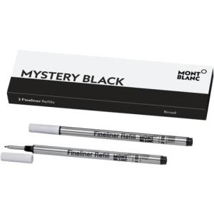Feinlinermine B 2 Stück mystery black MONTBLANC MB128247 (4062037052694)