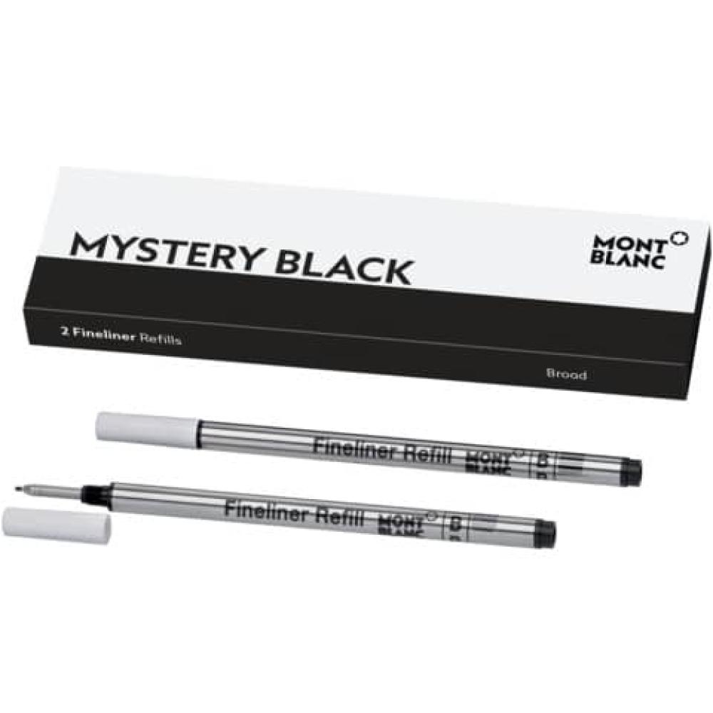 Feinlinermine B 2 Stück mystery black MONTBLANC MB128247 (4062037052694)