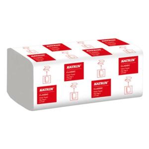 Falthandtuch Classic Zick-Zack-Falz weiß 4000 Blatt Recyclingpapier KATRIN 35588 (6414301035588)