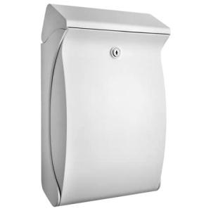 Briefkasten Swing 271x419x129 mm weiß Kunststoff BURG-WÄCHTER 4905 W (4003482053300)