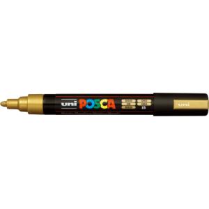 Uni-ball Posca Pc-5m Acrylstift Gold, 1 St. 182510 (4902778916261)