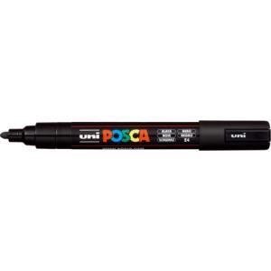 Marker 1,8 2,5 mm schwarz uni-ball 182599 (4902778916117)
